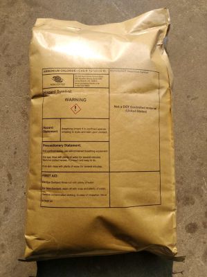 Custom packaging of ammonium chloride