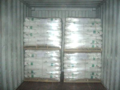 Ammonium chloride palletizing and packing